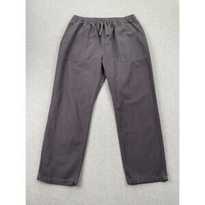 Service Works Classic Chef Pants Mens XXL Gray Relaxed Straight Leg Cotton